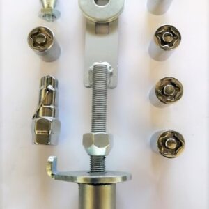 GT1020-IZD2F : SWL Combo Kit - Isuzu D-Max (RT) 2012-21 , Steel 16" / Alloy18" Rims. 19 Hex adapter key.